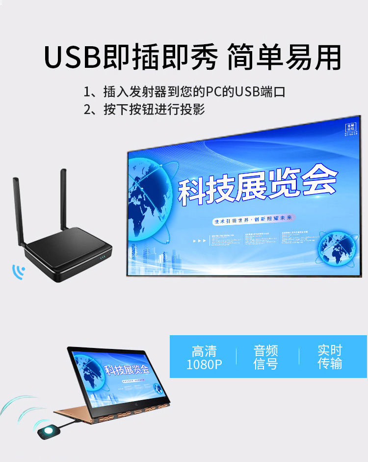 無線投屏器